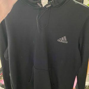 black adidas hoodie
